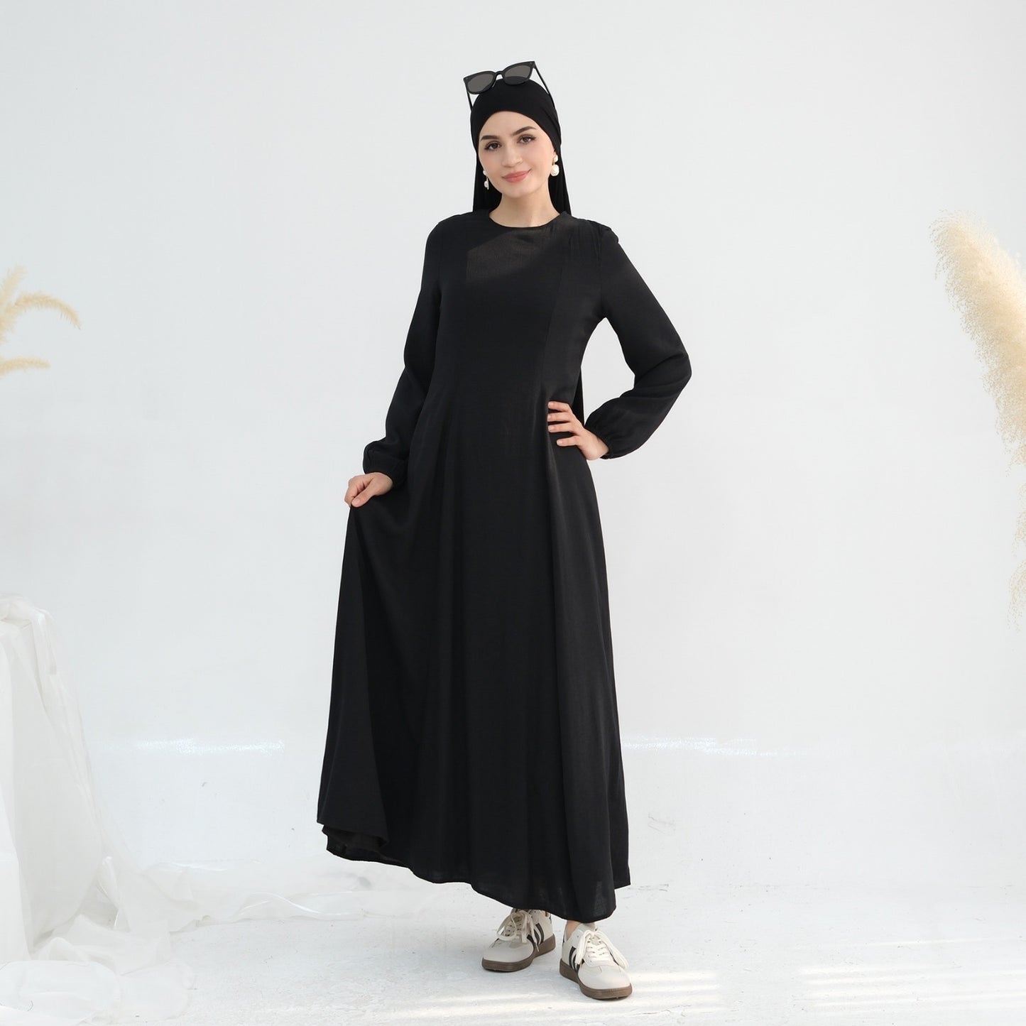 Aaliyah Linen Abaya