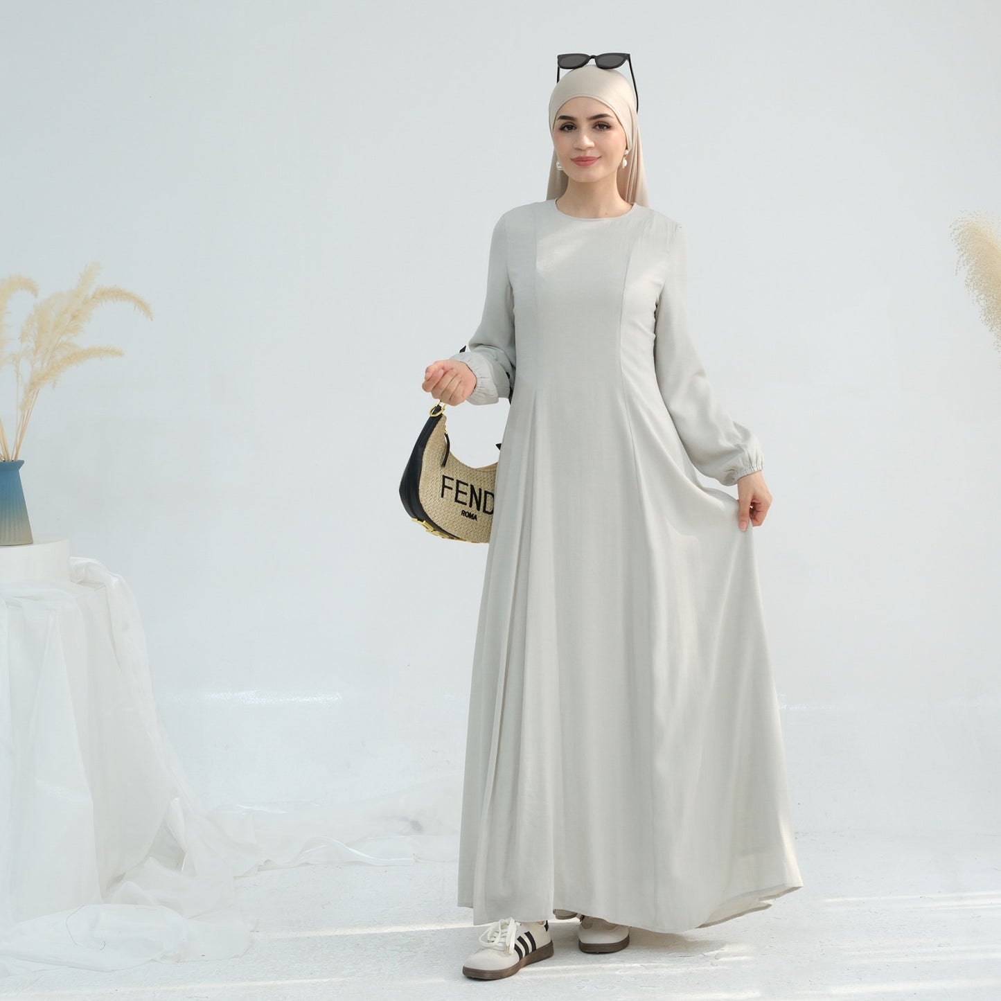 Aaliyah Linen Abaya