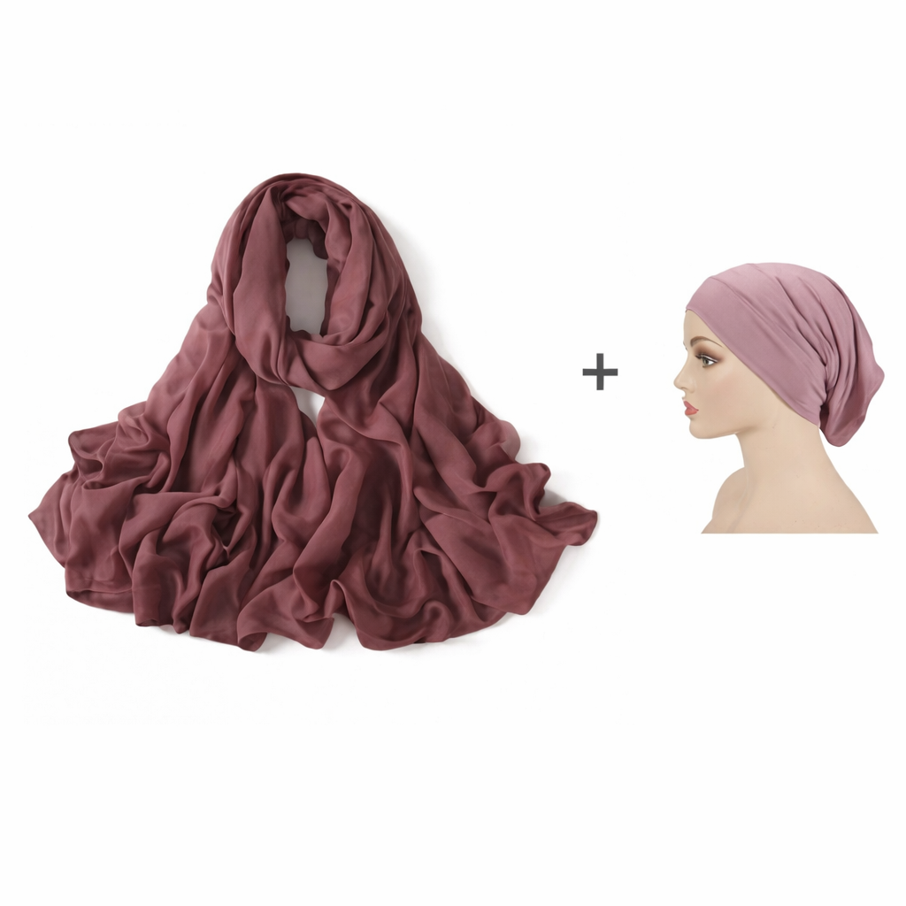 Rayon Hijab Set
