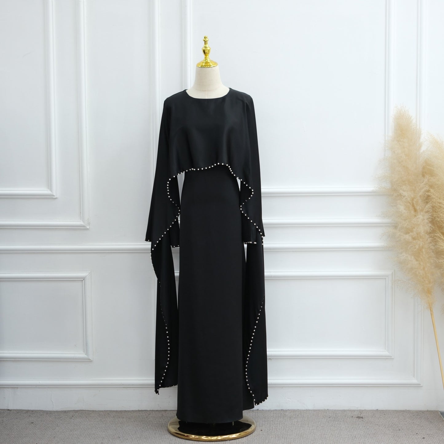 Safa Satin Abaya