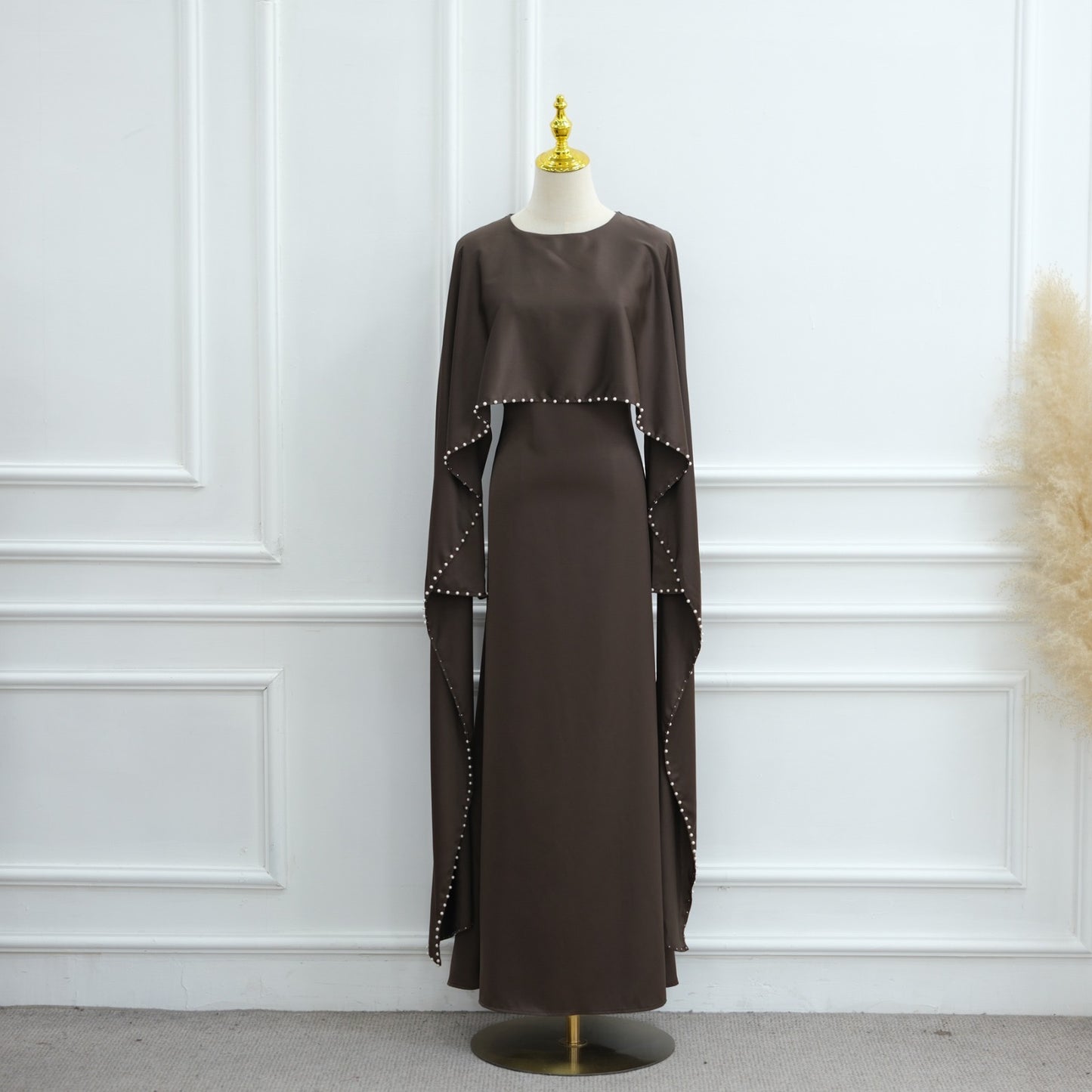 Safa Satin Abaya