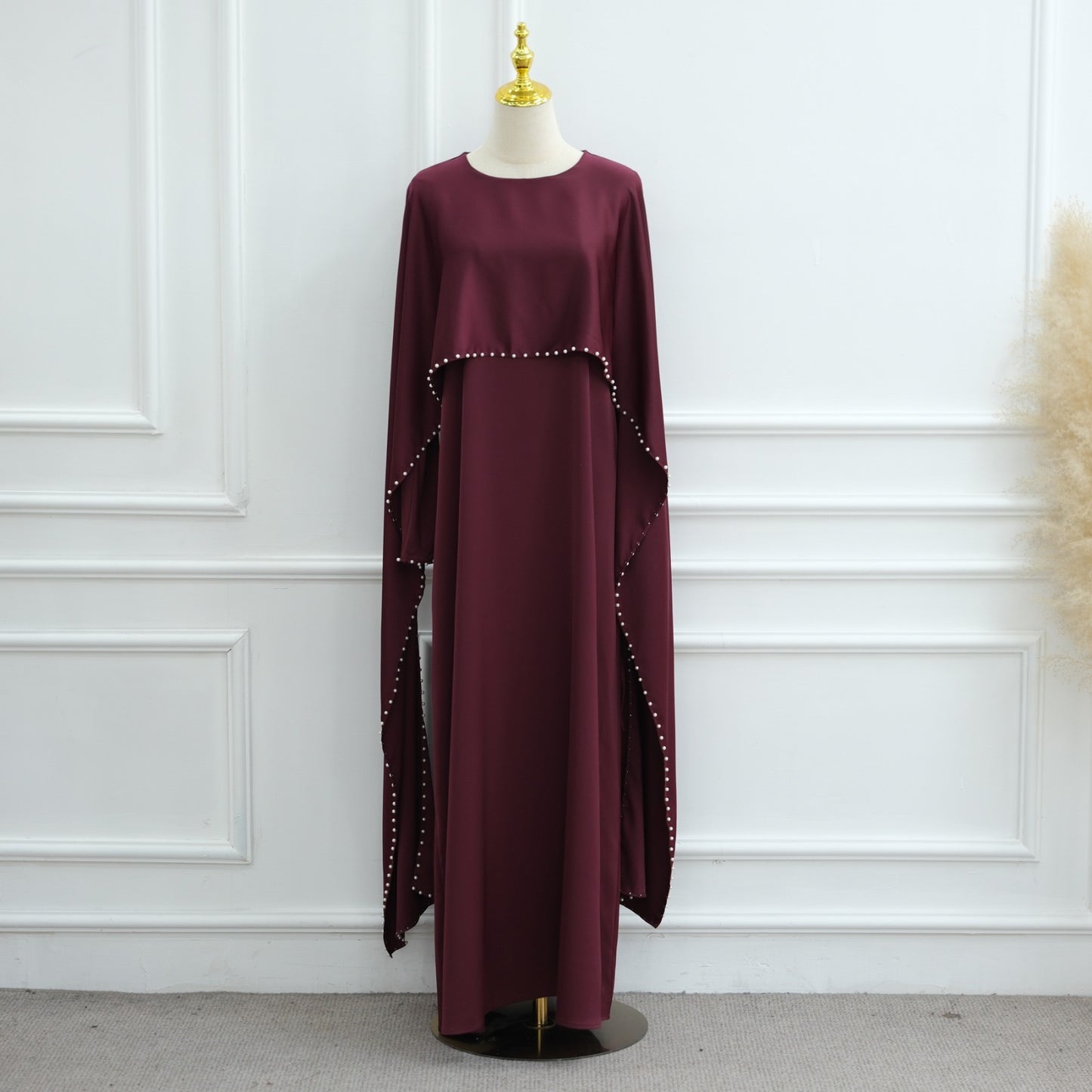Safa Satin Abaya