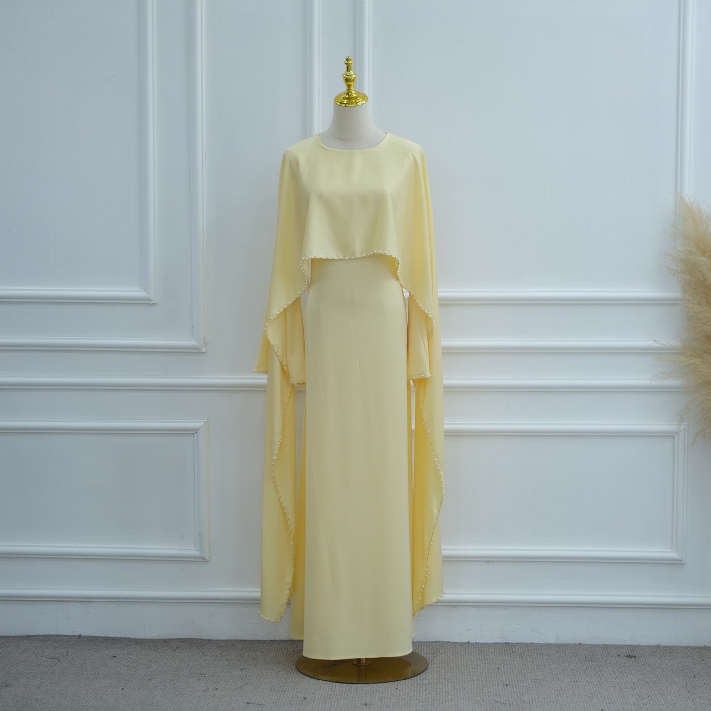 Safa Satin Abaya